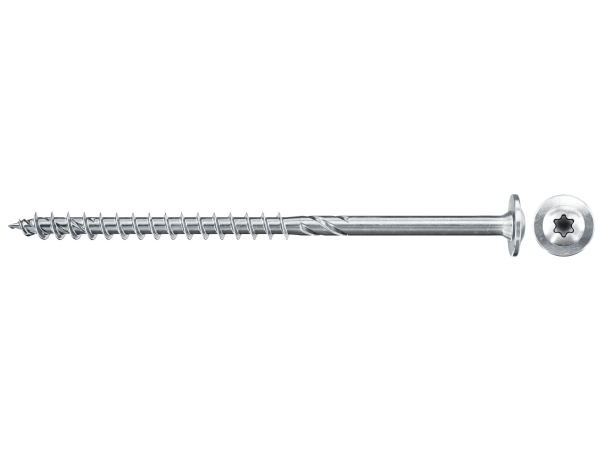 Fischer PowerFast II 561791 Kiinnitysruuvit 5 mm 80 mm Sisäinen monihammasteräs galvanoitu 200 kpl