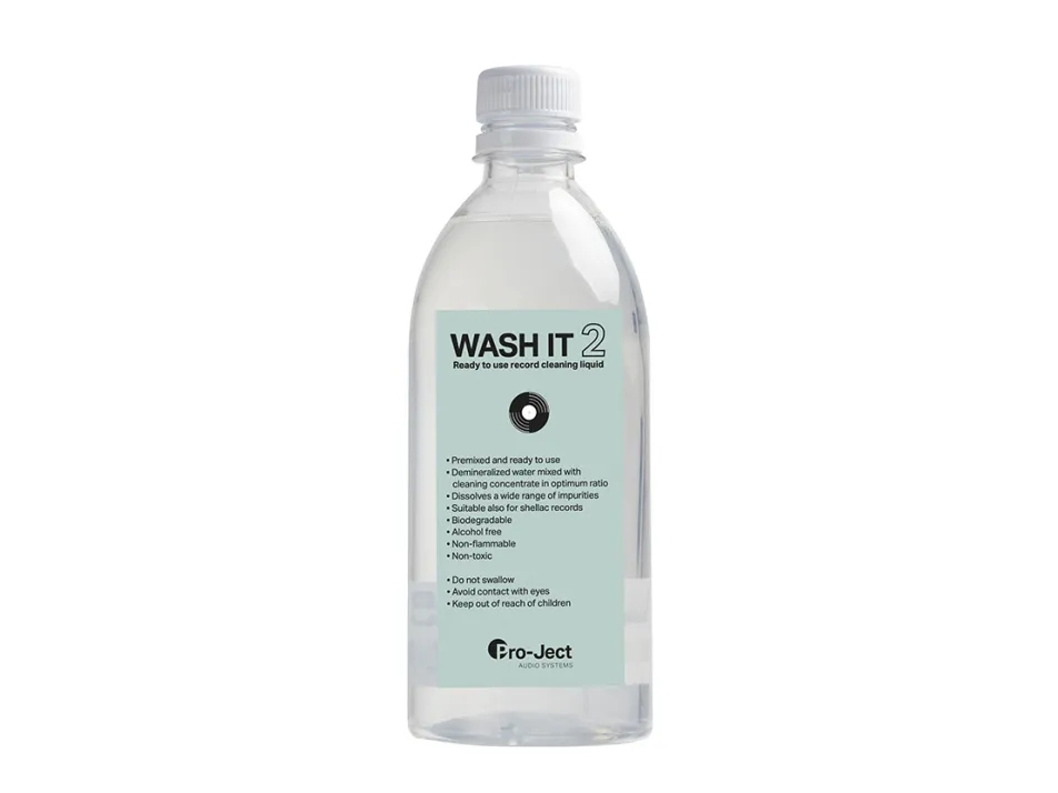 Pro-Ject Wash it 2, Vätska för rengöring av utrustning, Vinyl, 500 ml, Multifärg, 20 - 40 ° C, 10 - 25 ° C | TV, Ljud & Bild - TV & Hemmabio - TV Tillbehör | GameStuff