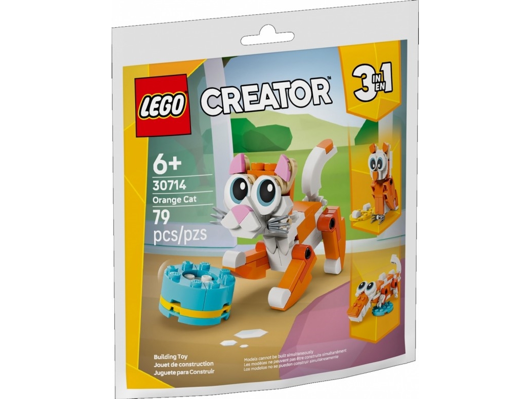 Lego Creator 30714 Orange Katze
