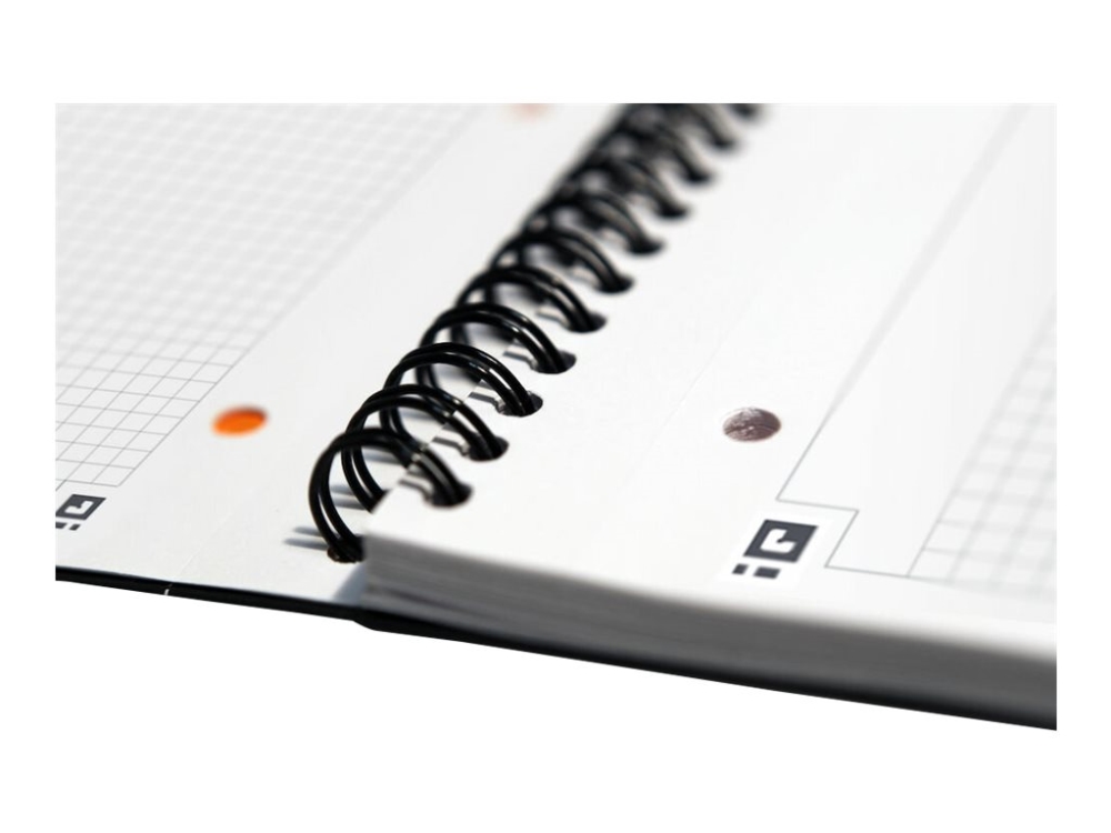 Notesbog Oxford International, A4, ternet, 5x5 mm, 80 ark, 80g