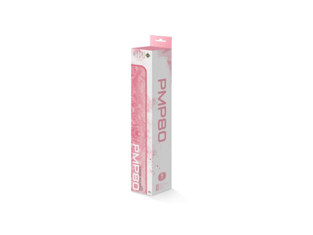 Deltaco Gaming Pmp80 - Musemåtte - Håndvaskbar - Large - Pink
