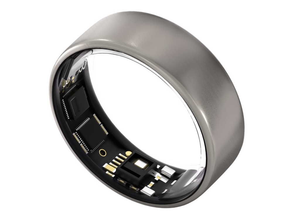 Ultrahuman Ring Air - 11 - smart ring - Bluetooth - råt titanium