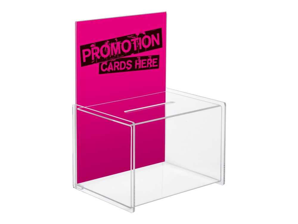 Sigel Promotional Box - Samleboks - akryl - klar