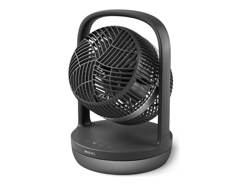 Philips 3000 series CX3050/01, Kotitaloustuuletin lavoilla, Harmaa, Taulukko, Muovi, 40 dB, 22 cm
