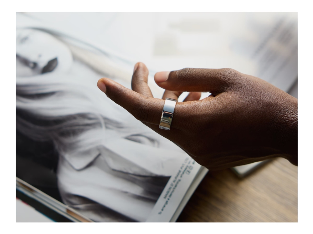 Ultrahuman Ring Air - 13 - Smart Ring - Bluetooth - 2.4 G - Space-Sølv