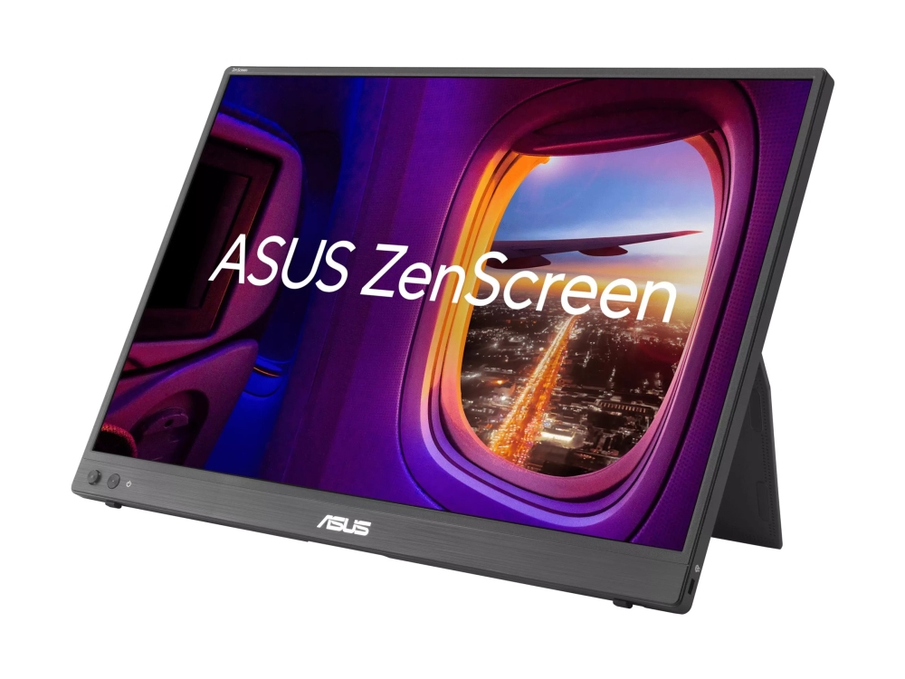 ASUS ZenScreen MB16FC - LED-skärm - 16 - bärbar - 1920 x 1200 WUXGA @ 75 Hz - IPS - 300 cd/m² - 1000:1 - 5 ms - Mini HDMI, 2xUSB-C - svart | Datortillbehör - Bildskärmar & Tillbehör - Bildskärmar | GameStuff
