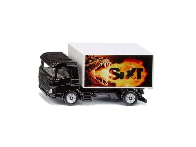 Siku 1107 - Lastbil Legetøj Med Lukket Kasse - Sixt - 1:55