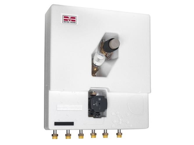 Metro Therm System 4 Slimline Termisk fjernvarmeunit, med kabinet