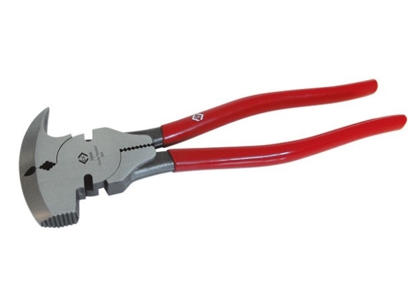 C.K Tools T3866, Fægtningstang, Stål, Rød, 265 mm