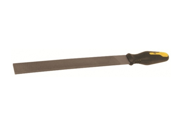 C.K Tools T0080 8, Datei, Flache Datei, Zweiter Schnitt, Schwarz, Gelb, 20 Cm