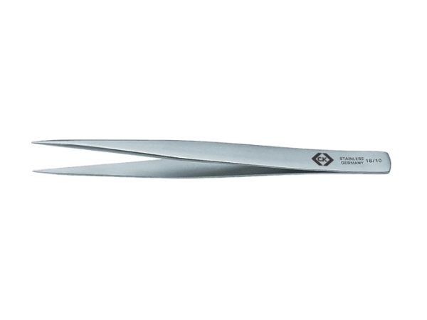 C.K Tools Precision 2318, Ruostumaton teräs, Hopea, Suippokärkinen, Suora, 130 mm, 1 kpl
