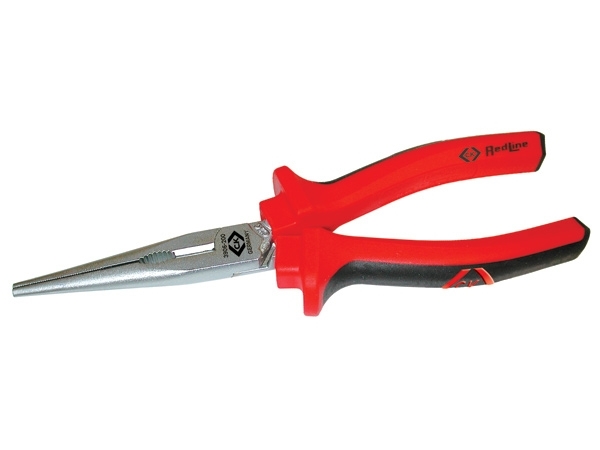 C.K Tools T3906 8, Nåletang, Sort, Rød, 200 mm