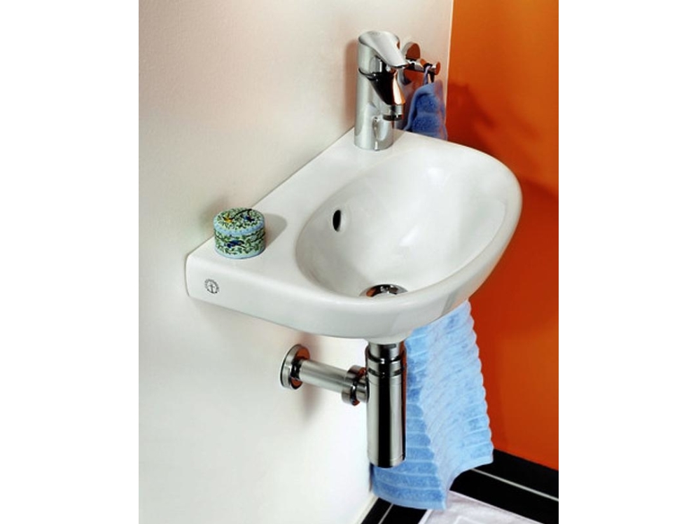 Gustavsberg Nautic 5540 håndvask, 40x27,5 cm, venstre, hvid