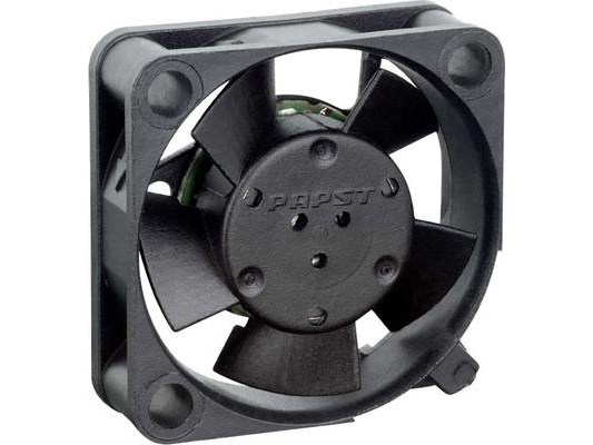 Ebm-Papst 255 N, Ventilator, 2,5 Cm, 9600 Rpm, 3,5 M³/H, Schwarz