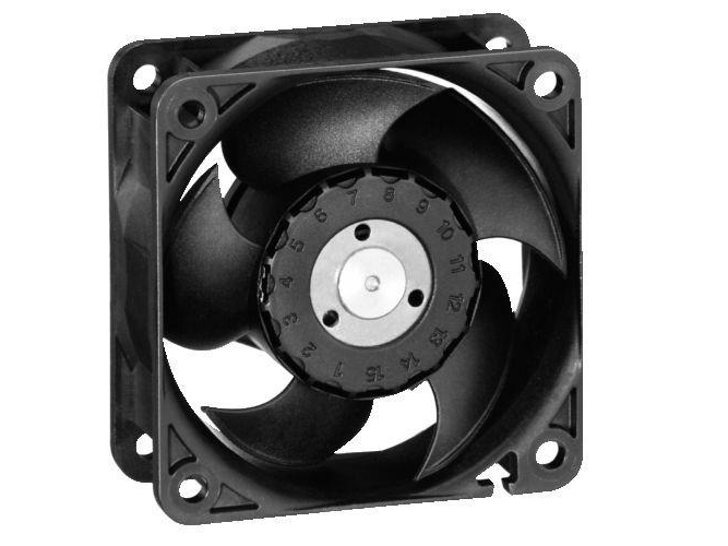 Ebm-Papst 622L, Ventilator, 6 Cm, 3200 Rpm, 21 M³/H, Schwarz