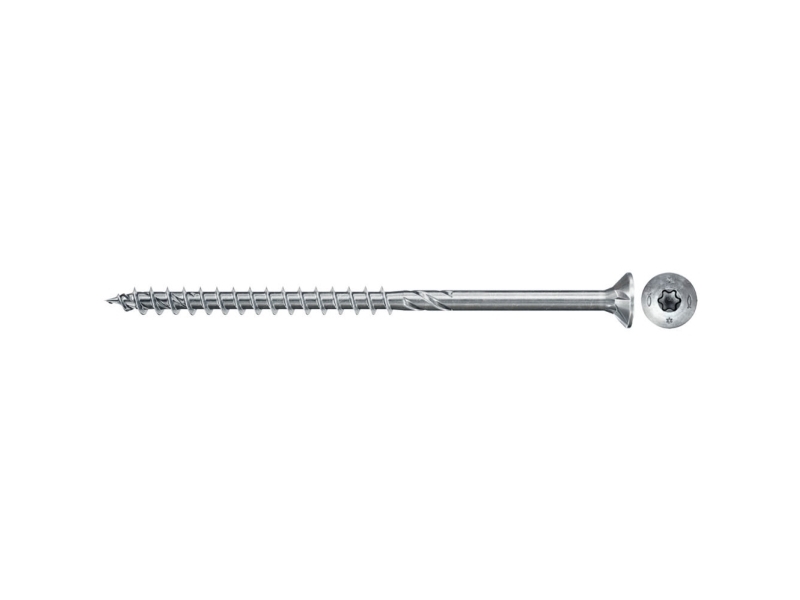 Fischer Power-Fast Ii 670165 Spanplattenschrauben 4 Mm 30 Mm T-Profil Stahl Verzinkt 500 Stück