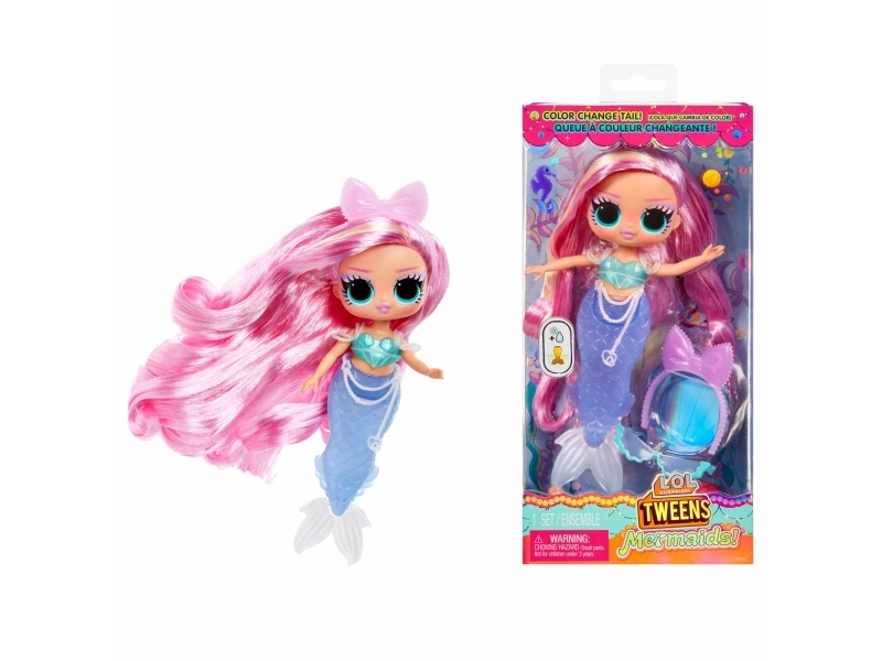 L.O.L. Surprise! Tweens Mermaid Doll - Lola Waves, Modedocka, Honkoppling, 4 År, Blandade färger | Leksaker - Figurer & Dockor - Modedockor | GameStuff