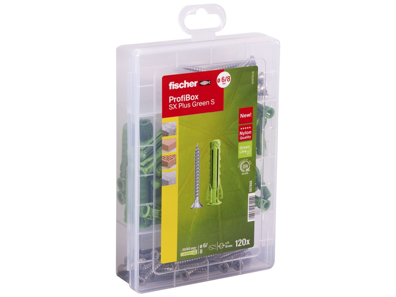 Fischer 567898, 80 Stück(E)
