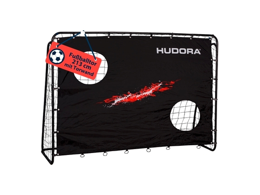 HUDORA 76923, Football target, Sort, Polyester, 4 År, 2130 mm, 760 mm