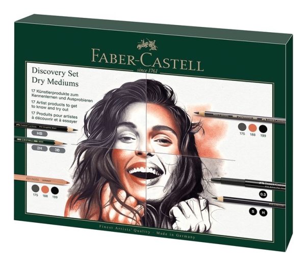 Faber-Castell Discovery Set, 17 Stück(E), Mehrfarbig