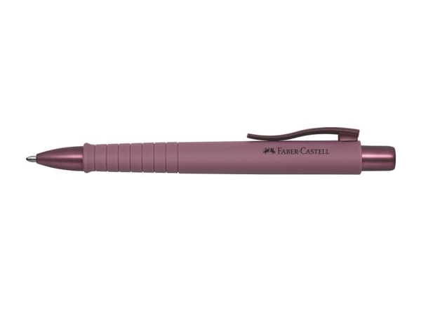 Faber-Castell Urban Xb, Anklippbarer Versenkbarer Stift, Rose, Blau, 0,6 Mm, Extra Dünn, 1 Stück(E)