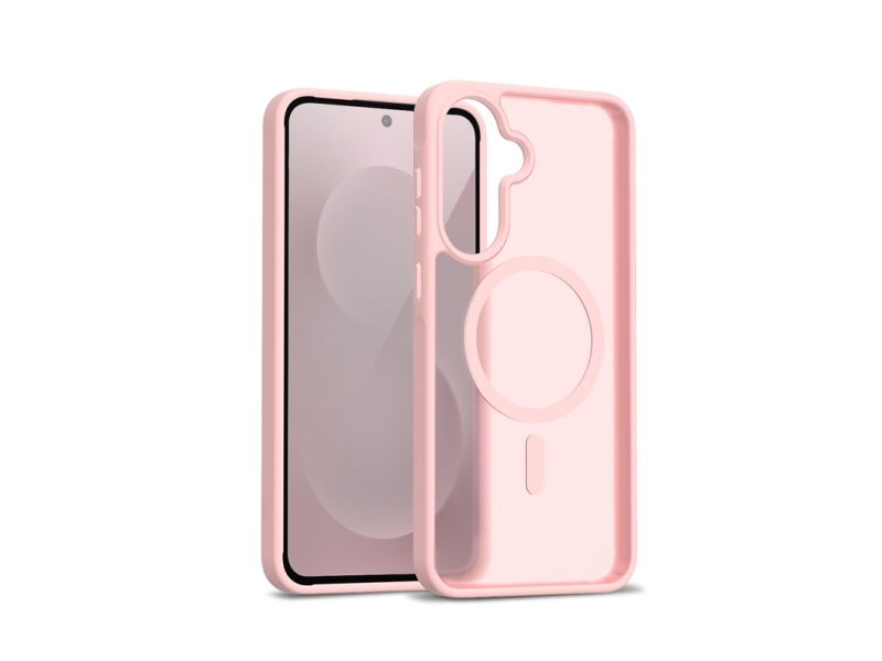 Crong Crghmmsga56pnk, Abdeckung, Samsung, Samsung Galaxy A56, Lyserød