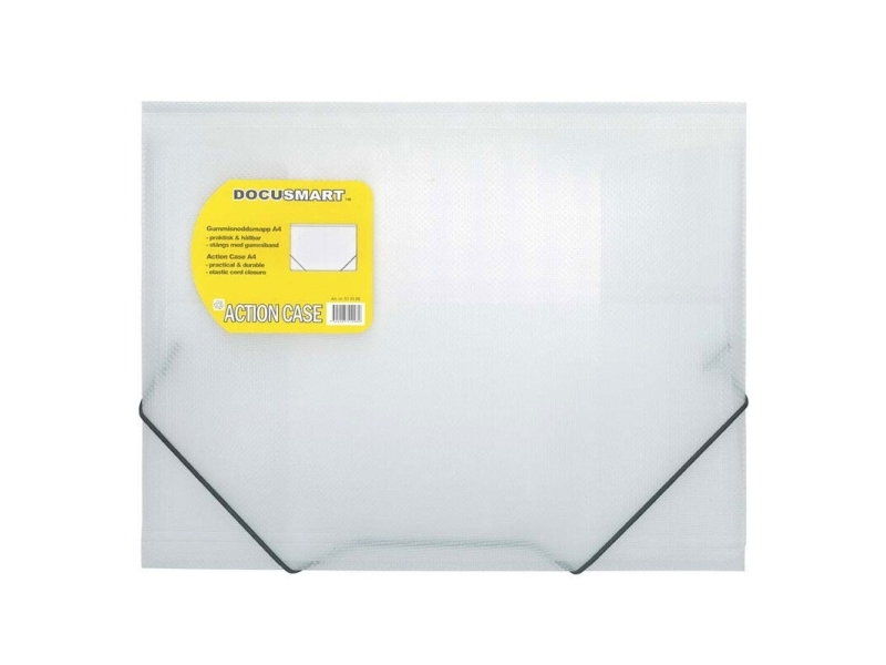 Plastmappe, BNT Docusmart transparent, 210x297mm, PP/elastic
