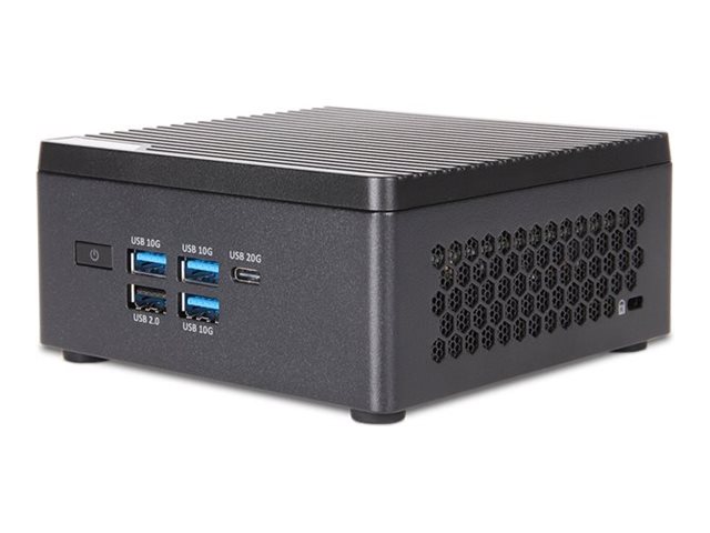 TERRA PC-Micro 6100V1 - GREENLINE - Micro PC Core Ultra 5 125H / upp till 4.5 GHz - RAM 16 GB - SSD 500 GB - NVMe - Intel Arc Graphics - Gigabit Ethernet, 2.5 Gigabit Ethernet, Bluetooth 5.3, IEEE 802.11ax (Wi-Fi 6E) - Win 11 Pro - skärm: ingen | Datorer & Surfplattor - Stationära datorer | GameStuff