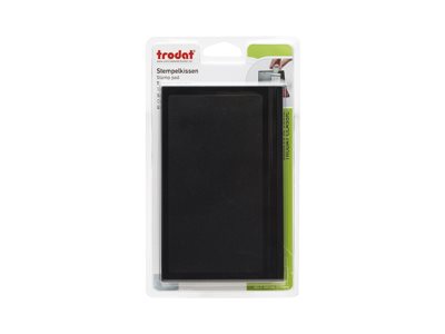Trodat 9053 - Handstämpeldyna - svart - 160 x 90 mm | Kontorsmaterial - Stämpel - Stämpelkuddar & Stämpelfärg | GameStuff