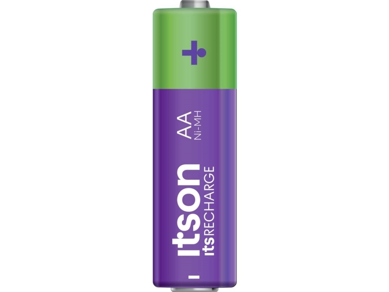 Itson Itsrecharge Wiederaufladbare Aa-Batterie Nimh 1,2 V 8 Stk