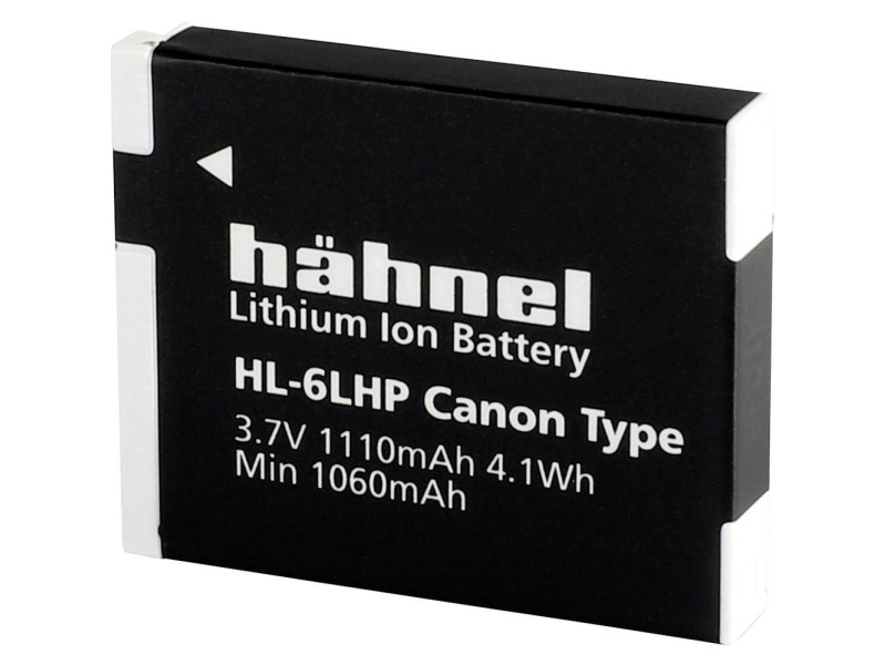 Hähnel Fototechnik Hl-6Lhp Kamerabatteri Original-Batteri Erstatter Original-Batteri Nb-6L, Nb-6Lh 3,7 V 1110 Mah