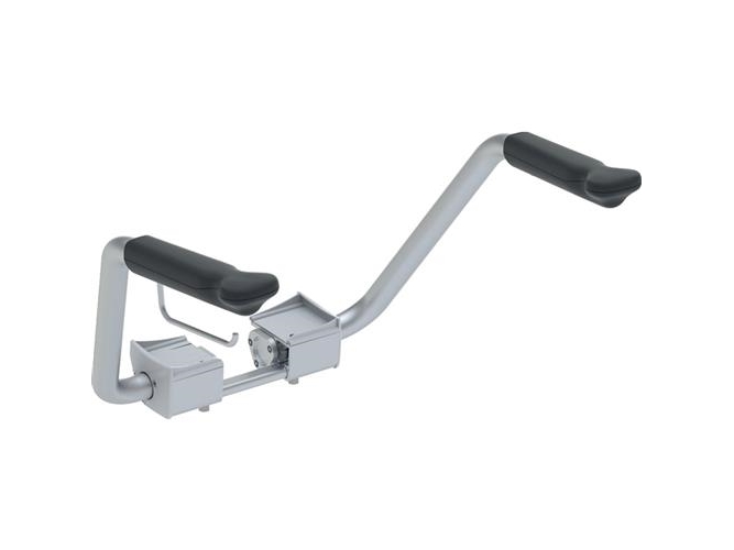 Armstøtte Care m/toiletp.hold 575x425mm | VVS Artiklar - Badrum - Tillbehör för toalett | GameStuff