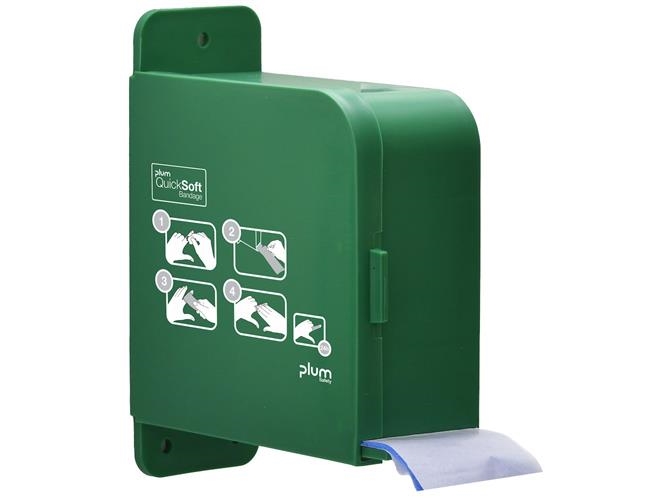 Dispenser 5555 QuickSoft + blå bandage