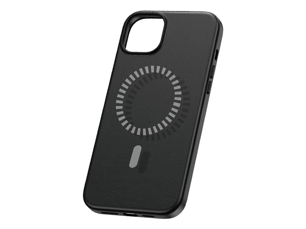 Baseus Magnetic Phone Case for iPhone 15 ProMax Fauxther Series (Black)