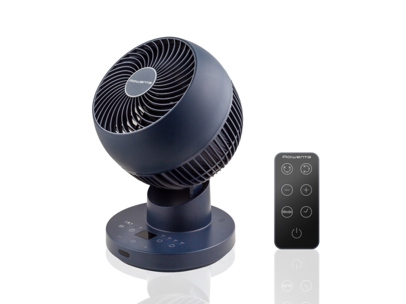 Rowenta QV2540F0, Bladfläkt för hushållsbruk, Svart, Bord, Röra, LED, 230 mm | Ventilation & Klimat - Luftkonditionering - Klimatverk | GameStuff