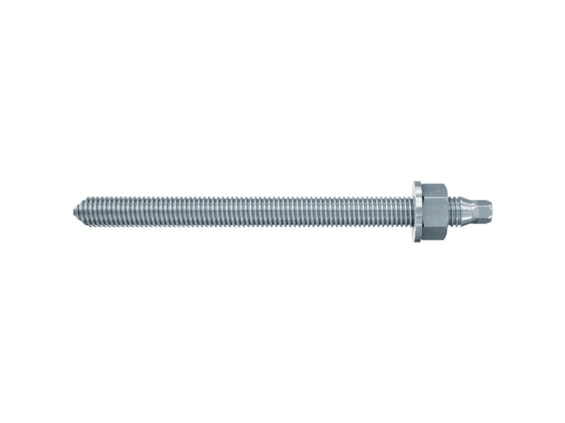 Fischer 535010, M12, Stahl, Vollgewindestange, Zink, 1,4 Cm, 120 Mm