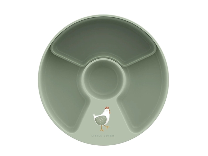 Little Dutch 108002565399, Barnetallerken, Oliven, Dreng/Pige