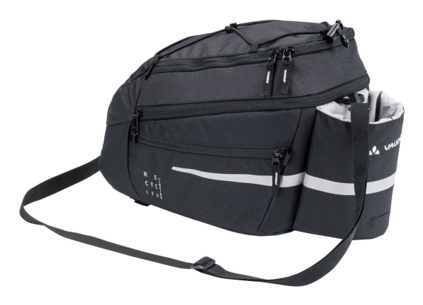 Vaude Silkroad L, Hinten, Fahrradtasche, Polyester, Polyurethan, Schwarz, 11 L, 180 Mm
