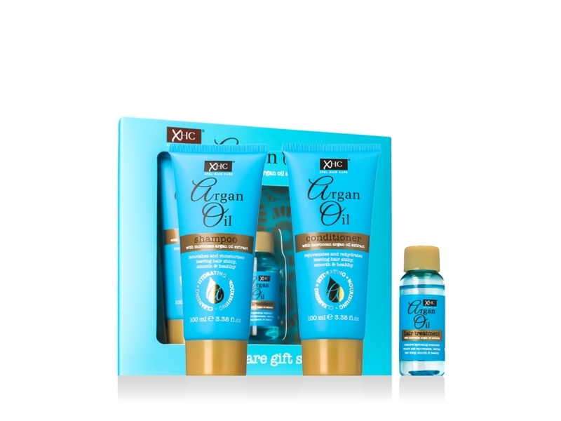 Xpel Argan Oil Gift Set Shampoo 100 ml + Conditioner 100 ml + Hair Serum 30 ml