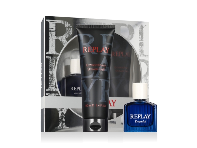Replay Set Essential: Eau De Toilette + Essential Hydrerende Shower Gel