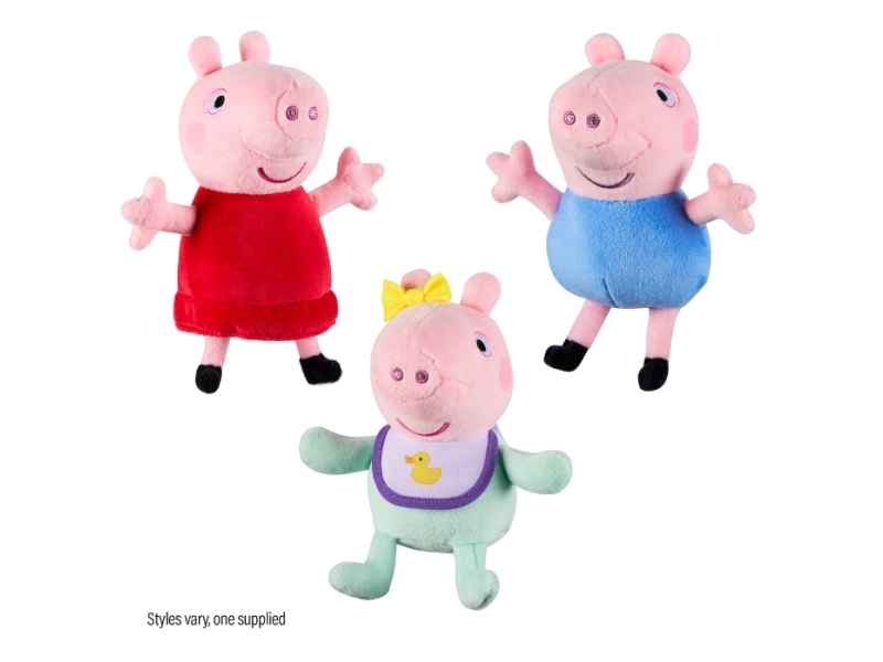 Peppa Plush Collectables Ass Cdu