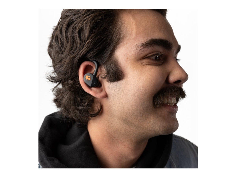 Skullcandy Push Play Active, Kabellos, Anrufe/Musik/Sport/Alltag, 20 - 20000 Hz, 66,9 G, Kopfhörer, Schwarz, Orange