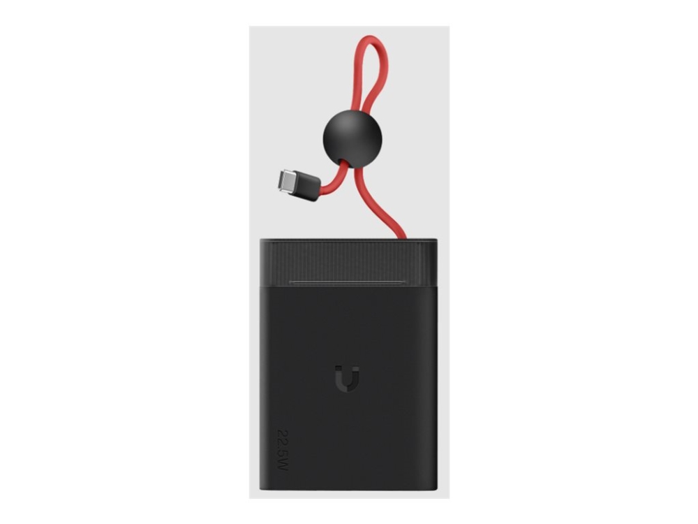 OnePlus - Power bank - magnetic ring - 10000 mAh - 22.5 Watt - 3 A - 2 utdatakontakter (USB-C) - svart