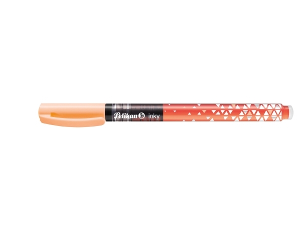 Pelikan 300009636, Clips, Kuglepen, Lys Orange, 10 Stk