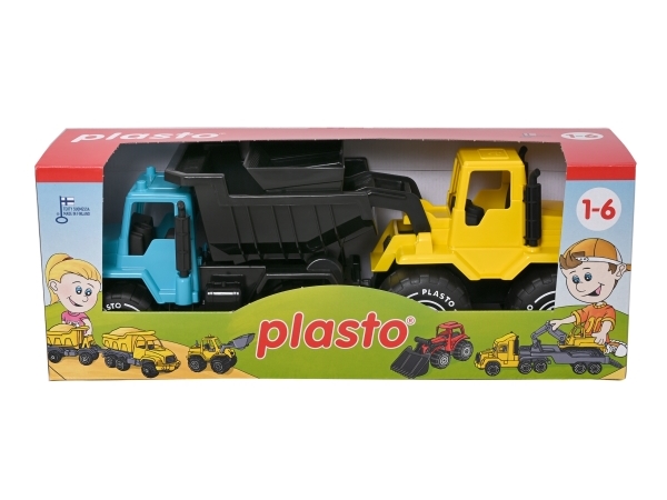 Plasto 1629Box, Fahrzeug-Set, 1 Jahr(E), Mehrfarbig