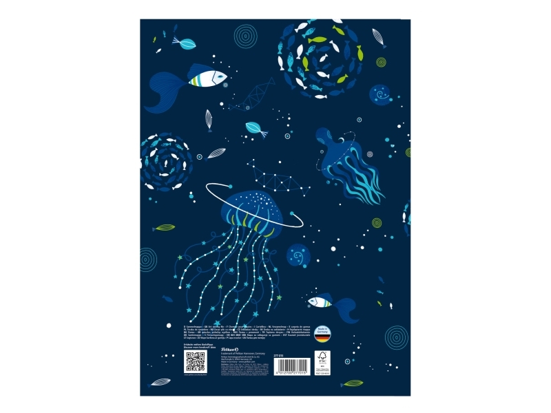Pelikan 277013, Konventioneller Dateiordner, A3, Karton, Blau, Forest Stewardship Council (Fsc)