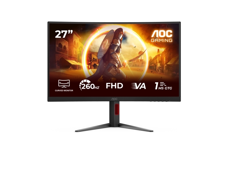 Aoc G4 C27g4z2, 68,6 Cm (27"), 1920 X 1080 Pixel, 1 Ms, Sort, Rød