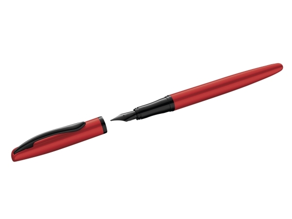Pelikan 300010133, Punainen, Patruunatäyttöjärjestelmä, Sininen, Ruostumaton teräs, 1 kpl