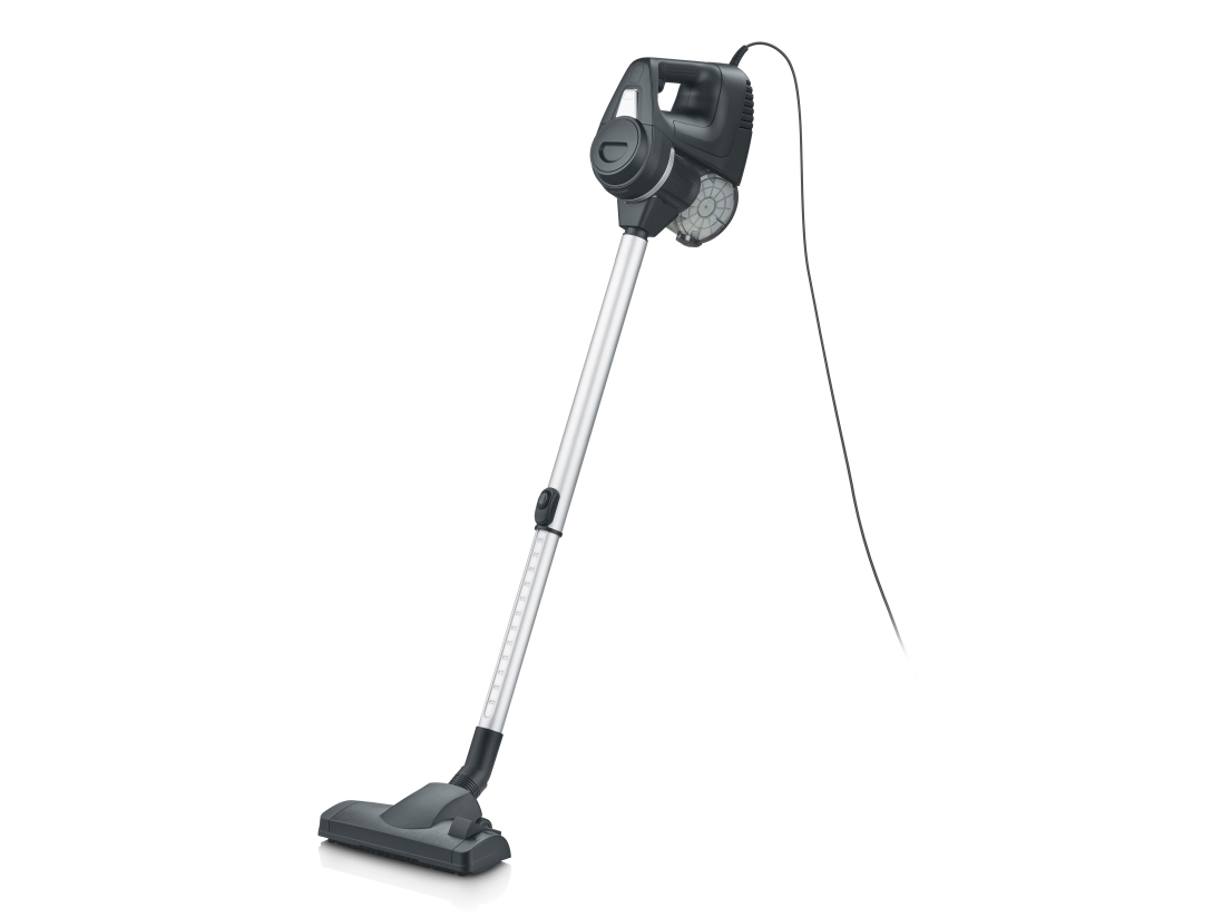 Severin CY 7080, Dry, Hårdt gulv, Gulvtæppe, Soft floor, Polstring, 79 dB, Poseløs, Sort, 2,1 L
