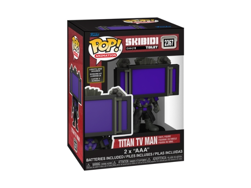 Funko Pop 6" Sfx Skibidi S2 Titan Tv Man